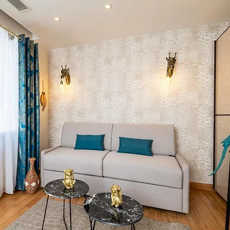 Studio Meuble La Jungle Suite Mandara Beach, Antibes Juan-Les-Pins Exterior foto