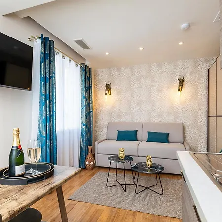 Studio Meuble La Jungle Suite Mandara Beach, Antibes Juan-Les-Pins Exterior foto