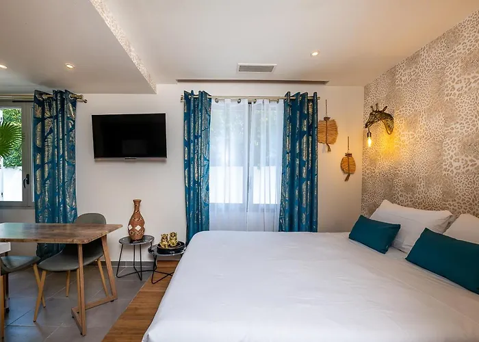 Studio Meuble La Jungle Suite Mandara Beach, Antibes Juan-Les-Pins